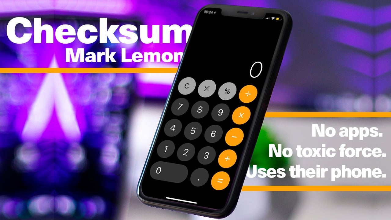 Checksum by Mark Lemon - Click Image to Close